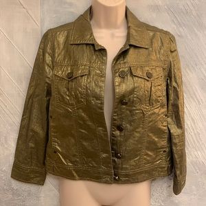 Chicos Metallic Jacket